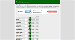 Desktop Screenshot of prevodmeny.net